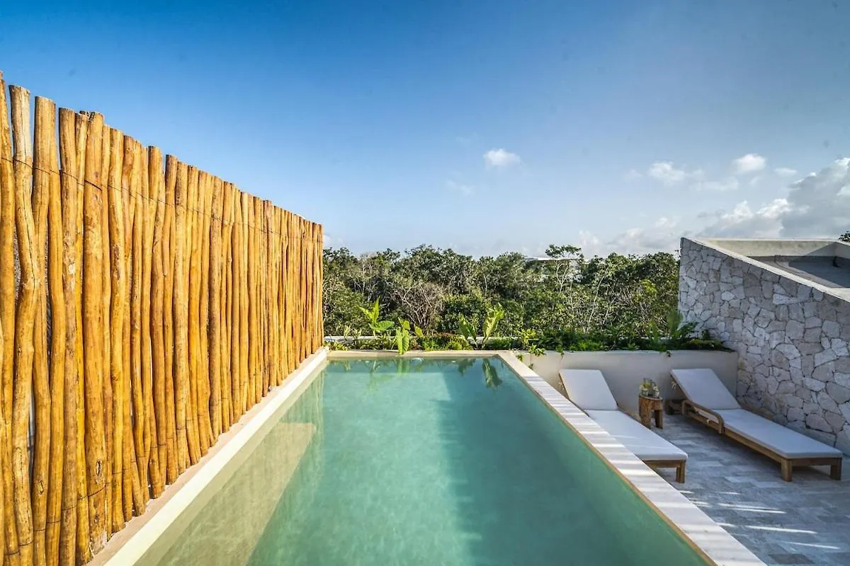 3 Bedroom Penthouse With Private Pool & Sunset Terrace Tulum Lejlighed