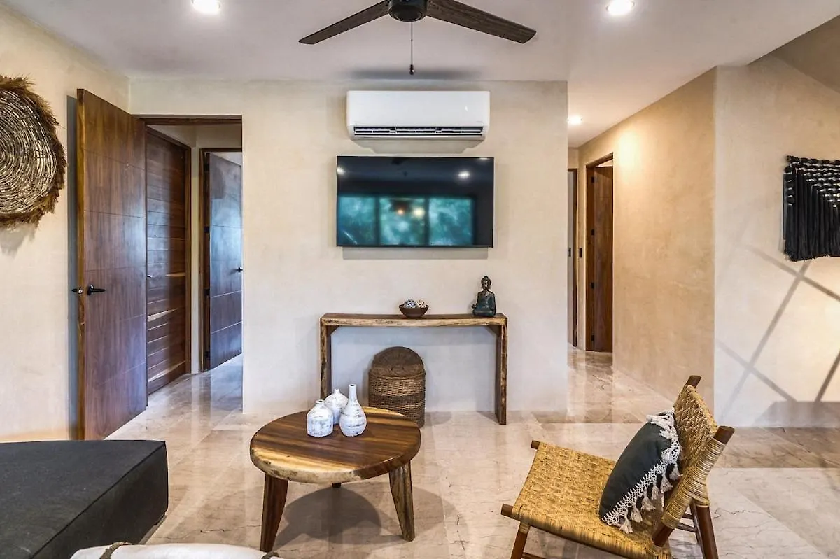 3 Bedroom Penthouse With Private Pool & Sunset Terrace Tulum Lejlighed