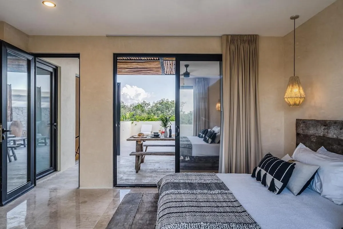 Apartament 3 Bedroom Penthouse With Private Pool & Sunset Terrace Tulum